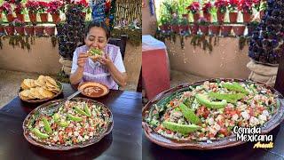 Since we are going to party hard and stay up late, I prepared a quick and tasty shrimp ceviche fo...