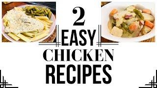 TWO EASY CHICKEN RECIPES | $5 DINNERS | QUICK EASY MEAL IDEAS | PATTERSON FAMILY HOME