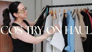 COS SUMMER Try-On Haul 2024. Capsule Wardrobe Essentials | Helen Tsokana