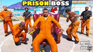 Franklin Become The Most Dangerous Prison Boss In GTA 5 | SHINCHAN and CHOP