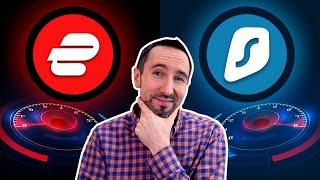 ExpressVPN vs Surfshark VPN Speed Test  Had to Run 3 Tests To Determine a Winner!!