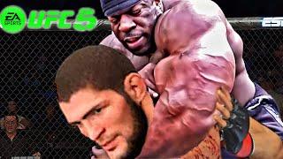  Khabib Nurmagomedov vs. Titan Muscle (EA sports UFC 5) 