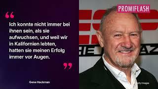 Gene Hackman hatte angespanntes Verhältnis zu seinen Kindern