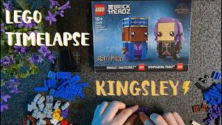 LEGO Speed Build  KINGSLEY SHACKLEBOLT Brick Headz 40618