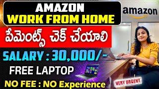 7 రోజుల్లో జాబ్ ఇస్తారు || Amazon Work From Home Jobs || Latest Jobs In Telugu || Jobs Search 2024