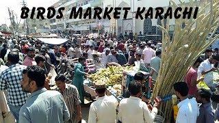 Sunday Lalukhet Birds Market Karachi | Parinda Bazar in Lalukhet Karachi Pakistan