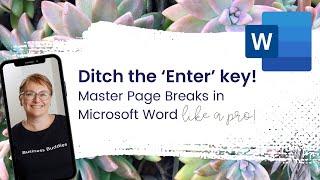 Thrive Top Tip - Working with Page Breaks in Microsoft Word