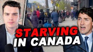 Food bank usage up 90% in Trudeau's Canada