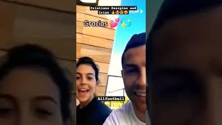 Cristiano Georgina says bye to Irina  #shorts #football #ronaldo #cr7 #georgina #irina #viral