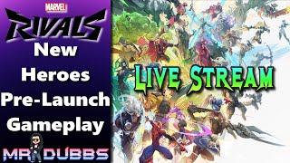 ALL NEW HEROES LIVE GAMEPLAY | Marvel Rivals