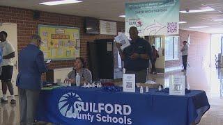 Guilford County Schools holds hiring event