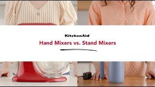 Hand Mixers vs. Stand Mixers