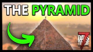 Can You SURVIVE 7 Days To Die Horde Day 70 in a Pyramid?