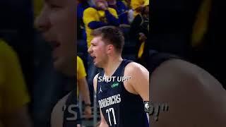 Steph tells Luka good night  #shorts