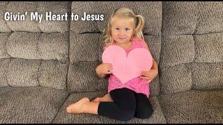 "Givin' My Heart to Jesus" by 3-year-old Anabelle Rose / Gospel Music Video by Dan & Amanda