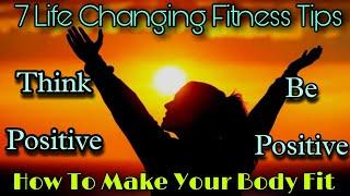 7 Life Changing Fitness Tips|| How to make your body fit || How to get fair skin in winter |skincare