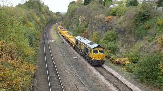 66707 Renewing Healey Mills Marshalling Yard 31/11/2024