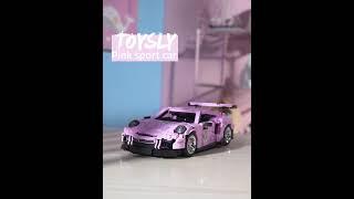 Toysly Pink Sports Car Set compitable with LEGO: Toysly Creator Set