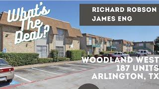 What's the Deal (187 units in Arlington, TX) James Eng interviews Richard Robson of M&M