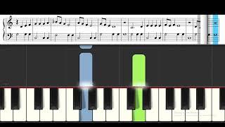 Little Drummer Boy - Piano Tutorial - Easy (Der kleine Trommler)