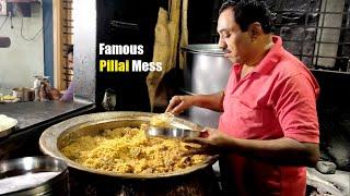 1000 people eat in 2 hrs | Unlimited Mutton Biryani Famous in Pillai Mess | 210₹ | Street Food India