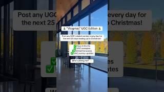 “Vlogmas” UGC edition | day 1 of 25 #shorts #vlogmas #ugccreator #postingchallenge #dayinmylife