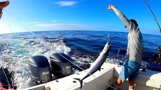 COMMERCIAL KING MACKEREL SPOON FISHING