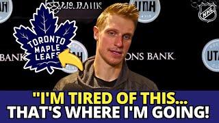 NICK BJUGSTAD ON HIS WAY TO THE LEAFS  WHAT HE REVEALED IS UNBELIEVABLE! CRAZY FANS! LEAFS NEWS