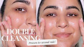 The 60-Second Double Cleansing That's Giving Everyone Flawless Skin!