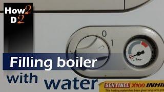 Filling boiler with water Low pressure How to refill the heating system