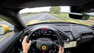 Ferrari 12Cilindri (POV) FIRST DRIVE! - V12 Heaven!