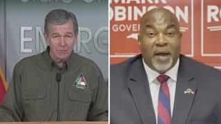 Mark Robinson calls on NC Gov. Roy Cooper to step down