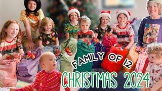 10 KIDS ON CHRISTMAS DAY | Family of 12 w/ Twins + Triplets