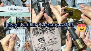 Polygel Nail Tools unboxing ASMR || Daraz.pk || ifrehman