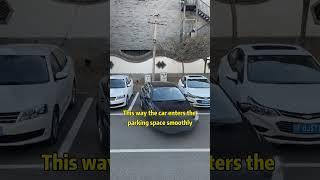 Learn these parking skills, and the driver will never scratch again!#shorts #car #driving #tips