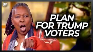 Crowd Shocked as ‘The View’s’ Whoopi Goldberg Gives Her Plan for Trump Voters