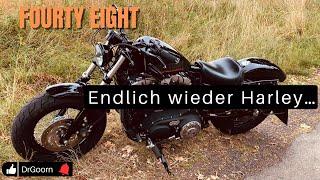 Harley Davidson im Kasseler Bergland | HD Sportster 48 | DrGoorn Motovlog