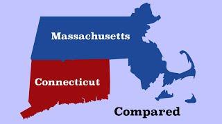 Connecticut and Massachusetts Compared