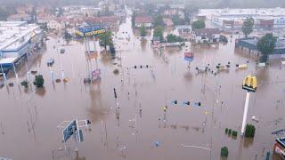  Powódź Jelenia Góra. Sytuacja wymknęła się spod kontroli! Woda opada ale wciąż jest wysoki poziom