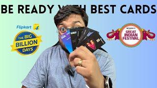 Top 5 credit card for Flipkart big billion days and Amazon great indian festival