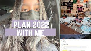 Its 2022... Lets Vision Board//A easy guide on how to visualize the year you want