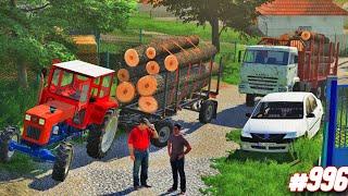 Roleplay pe Dumesti//LA PĂDURE CU UTB 651 ȘI KAMAZ [896]-Farming Simulator 19