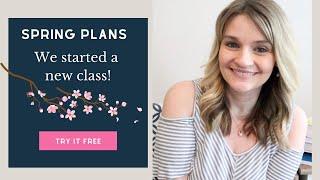 We started a new class! | Spring Homeschool Plans | Compass Classroom | Homeschooling