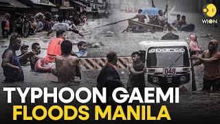 Philippines: Typhoon Gaemi causes heavy floods on streets of Manila | WION Originals