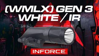 INFORCE Weapon Mount Light (WMLx) Gen 3 White / IR Tactical Flashlight