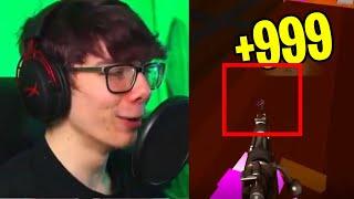 Streamer forgot to turn off his hacks in Krunker.io