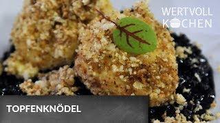 Topfenknödel mit Holunderkompott | WERTVOLL KOCHEN