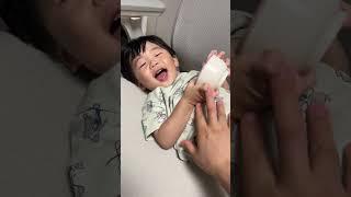 밤에 장난치면 엘레베이터 아저씨 부른다~!?ㅋㅋㅋ はやく寝ないとおにさんくるぞー！ #shorts #baby #아기 #한일커플
