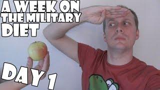 A Week On The Military Diet DAY 1