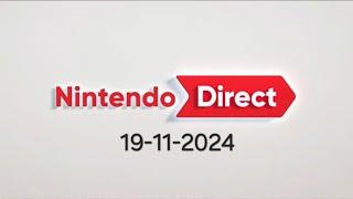 Nintendo Direct 19-11-2024